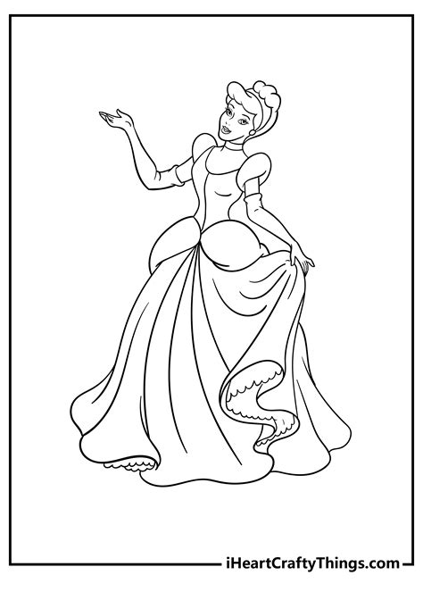 Cinderella Coloring Page