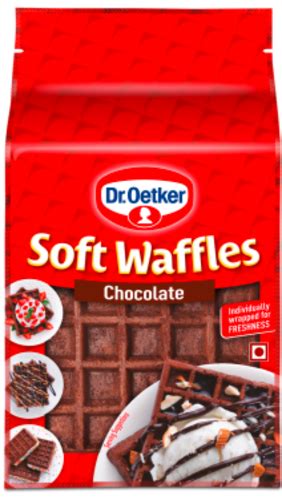Soft Waffles Chocolate 250g - Soft Waffles | Dr. Oetker