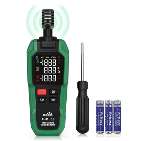 Temperature Humidity Meter,SQECH High Precision India | Ubuy