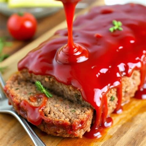 Classic Meatloaf with Ketchup Glaze Recipe