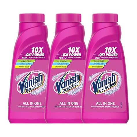 Vanish Liquid, Expert Stain Removal Laundry Additive, 800 ml (Pack of 3 ...