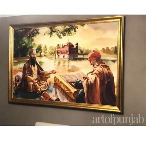 Guru Arjan Dev Ji - Birth of the Adi Granth – ArtofPunjab