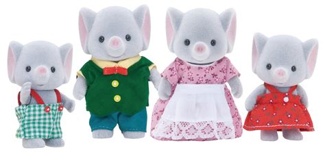Famille Elephant | Calico critters families, Elephant family, Calico ...