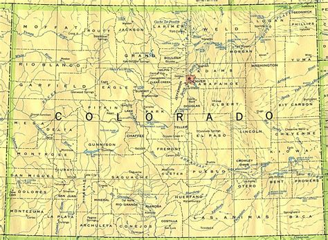 Colorado Us Map