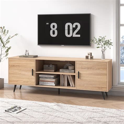 AUXSOUL Mid Century Modern TV Stand - 70 for 75 India | Ubuy