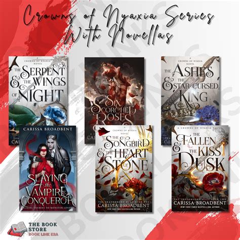 Crowns of Nyaxia Series by Carissa Broadbent With Novellas - Book Link KSA