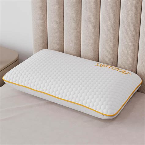 SleepyCat Orthopaedic Memory Foam Pillow for Better Shoulder and Neck ...