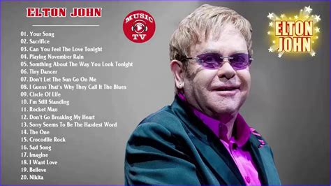 Best Songs Of Elton John Elton John Greatest Hits Playlist 2 - YouTube