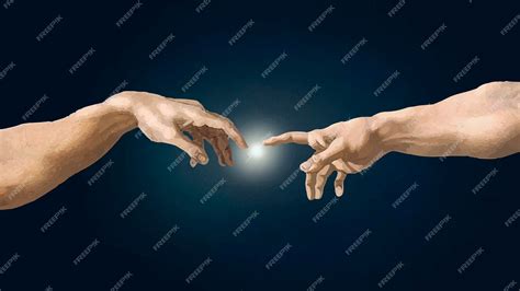 Creation Of Adam Michelangelo Hands