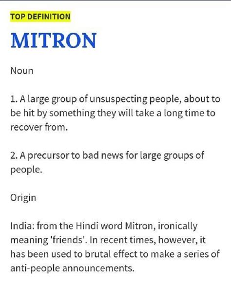Modi's 'Mitron' Has Made It To Urban Dictionary And The Internet Is ...