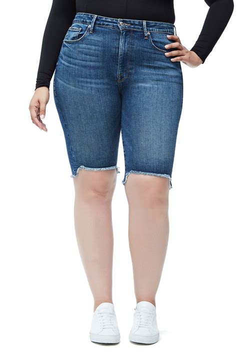 The 5 Brands With the Best Plus-Size Denim Shorts | Who What Wear