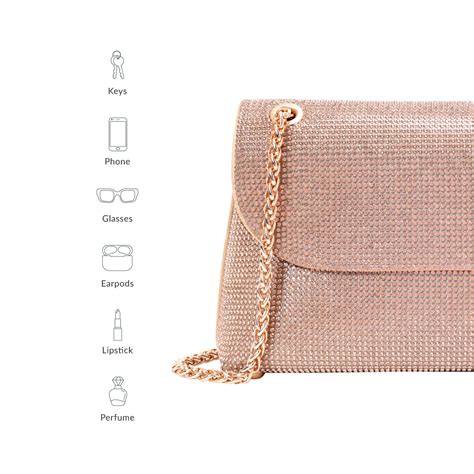 Buy Texas Posh Champagne Shoulder Bag | Lino Perros