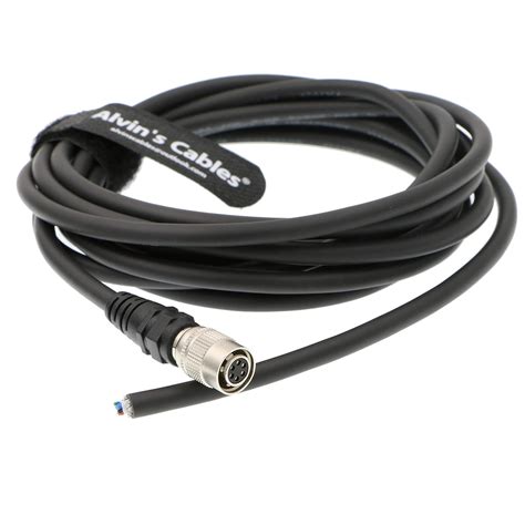 Buy Alvin's Cables High Flex 6 Pin Hirose Female HR10A-7P-6S Cable for ...
