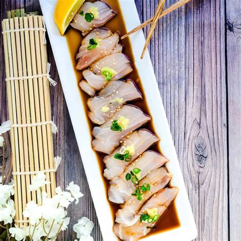 Red Snapper Sashimi | 5 Minutes