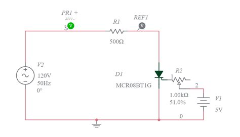 Image result for SCR Half-Wave Rectifier