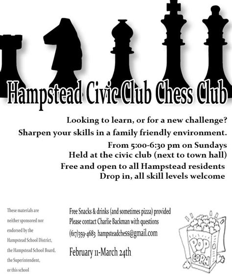 Hampstead Civic Club Chess Club, Hampstead Civic Club, 11 February 2024 ...