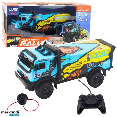 Truck Remote Control RC Remote Control Sounds Blue - Poland, New - The ...