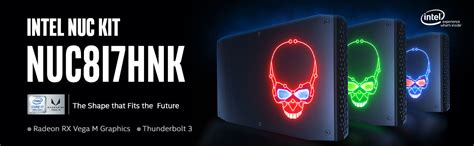 Intel Gaming NUC Kit NUC8i7HNK Core i7 Processor 4GB Radeon GPU ...