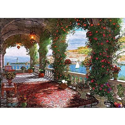 Buy Summer Puzzle Rose Corridor Large Paper Puzzle 1000 Pieces Jigsaw ...