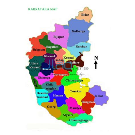 Rajasthan Political Map Chart India, Rajasthan Political Map Chart ...