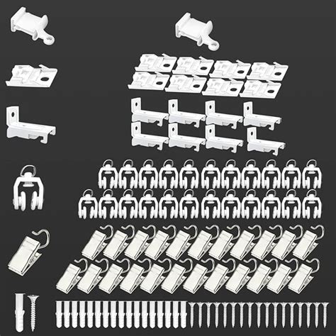 Buy Curtain Track Accessories for Curtain Track Ceiling Wall Mount ...