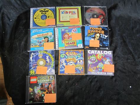 CD-ROM PC Games, Different Games, Some Vintage 10ea - Etsy