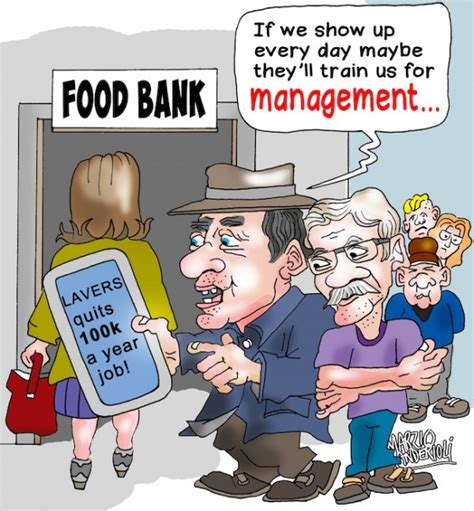 I've Out Food at the Food Bank Cartoon 的图像结果