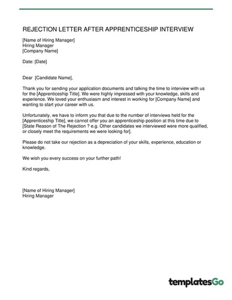 3 Steps For A Good Rejection Letter After Interview