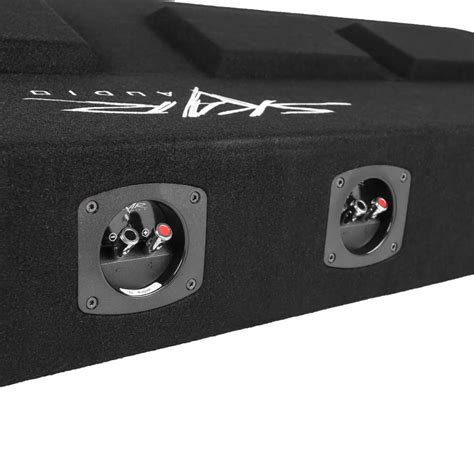 2015-2022 Ford F-150 Super Crew Cab Compatible Quad 8" Ported Sub Box - Skar Audio