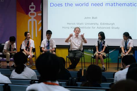 John Ball爵士教授培育未來的數學家 | Hong Kong Institute for Advanced Study