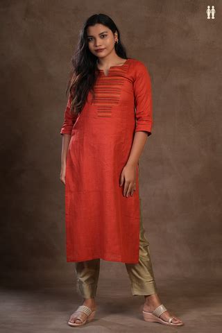 Women's Long Kurtas – Sundari Silks