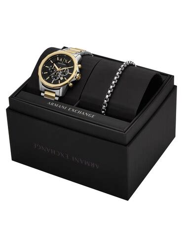 Buy Men Two Tone Watch AX7148SET Online at The Collective - 990343