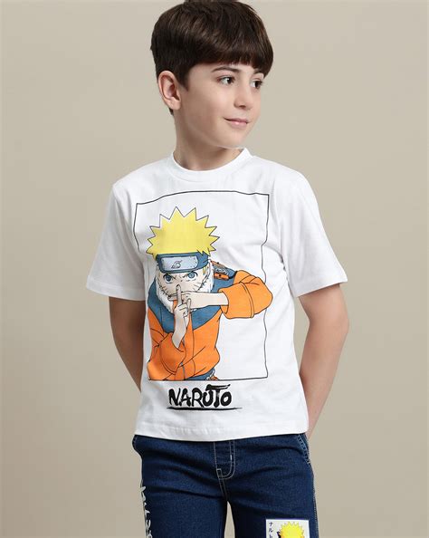 Naruto Regular Fit Tshirt For Boys – Kidsville