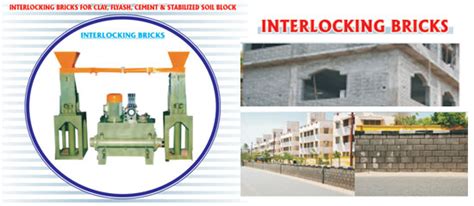 interlocking brick making machine