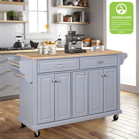 Mobile Kitchen Island On Wheels at Douglas Hammond blog