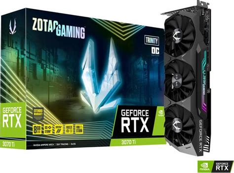 ZOTAC NVIDIA RTX 3070 Ti Trinity OC 8 GB GDDR6X Graphics Card - Price ...