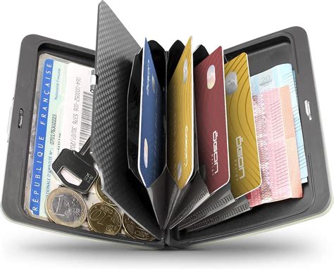 ÖGON-DESIGNS- GON -DESIGNS- Aluminum wallet, Large capacity with India ...