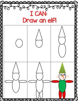 Image result for Elf Directed Drawing