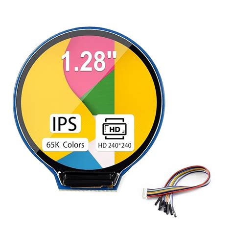 1.28inch Round LCD Display Module for Raspberry Pi 4B 3B+ 3B 2B Zero W ...