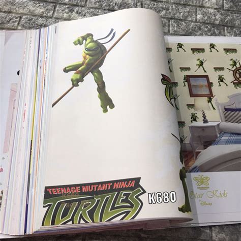 Jual Wallpaper Dinding Motif Karakter Teenage Mutant Ninja Turtles Star ...