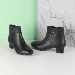 Buy Mochi Women Black Party Boots Online | SKU: 31-81-11-36 – Mochi Shoes