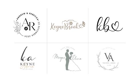 Custom wedding logo 60 photos - Astyledwedding.com
