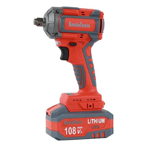 Torque Rechargeable Brushless Li-ion Electric Impact Wrench Set Battery Powered Heavy Duty ...