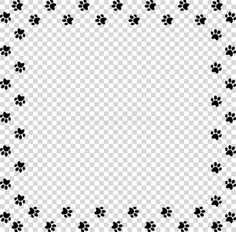 Paw Print Transparent Background Stock Illustrations - 1,736 Paw Print ...