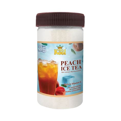 Mr. Kool Ice Tea Powder Peach Flavor 250 Gm : Amazon.in: Grocery ...