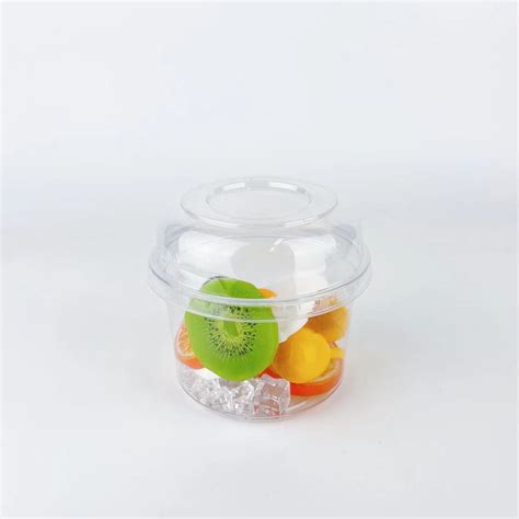 Round Plastic Food Containers with Lids | TopCup Factory