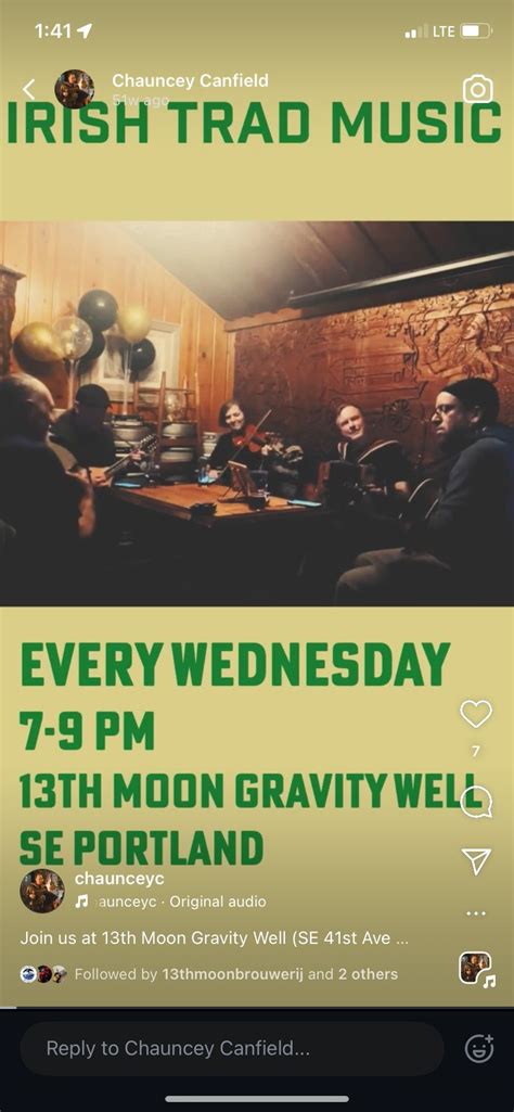 Irish Gig Night (Trad Irish Music), 4513 SE 41st, Portland, OR, United ...