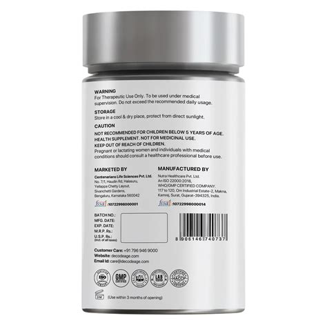 Best Vitamin D3 5000 IU K2 Supplement India | DAKE by Decode Age