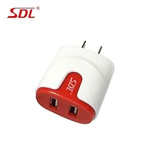 Jutek SDL New Dual USB Private Charger Set Wall Charger Mobile Phone ...