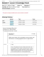 Image result for Module 6 Knowledge Check